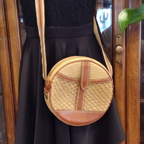 Etienne Aigner Handbags - NWOT Etienne Aigner Crossbody Rattan Purse Satchel